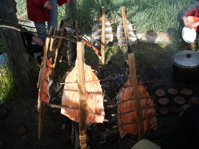 Cooking Salmon 1